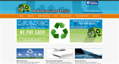 Desktop Screenshot of nevadabatteryrecycling.com
